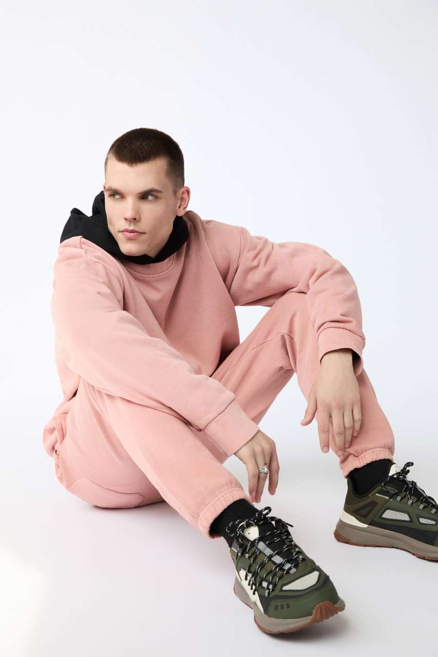 URBAN CREWNECK GARMENT DYED – Obrázok 3