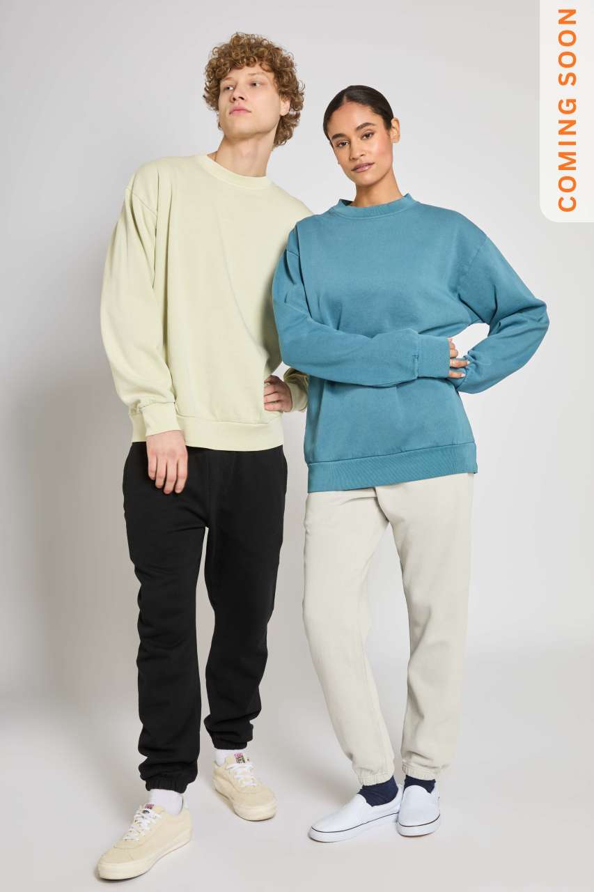 URBAN CREWNECK GARMENT DYED – Obrázok 5