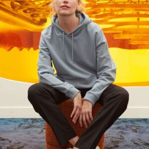 NE03197 NICHOLAS WOMEN - FRENCH TERRY HOODED SWEATSHIRT