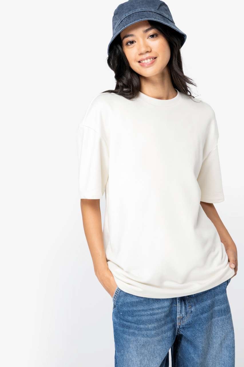 NS308 UNISEX ECO-FRIENDLY OVERSIZED FRENCH TERRY T-SHIRT – Obrázok 7