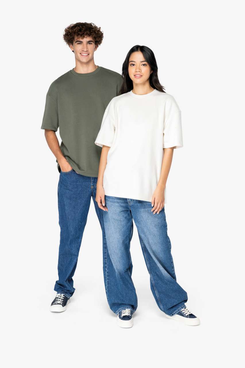 NS308 UNISEX ECO-FRIENDLY OVERSIZED FRENCH TERRY T-SHIRT – Obrázok 8