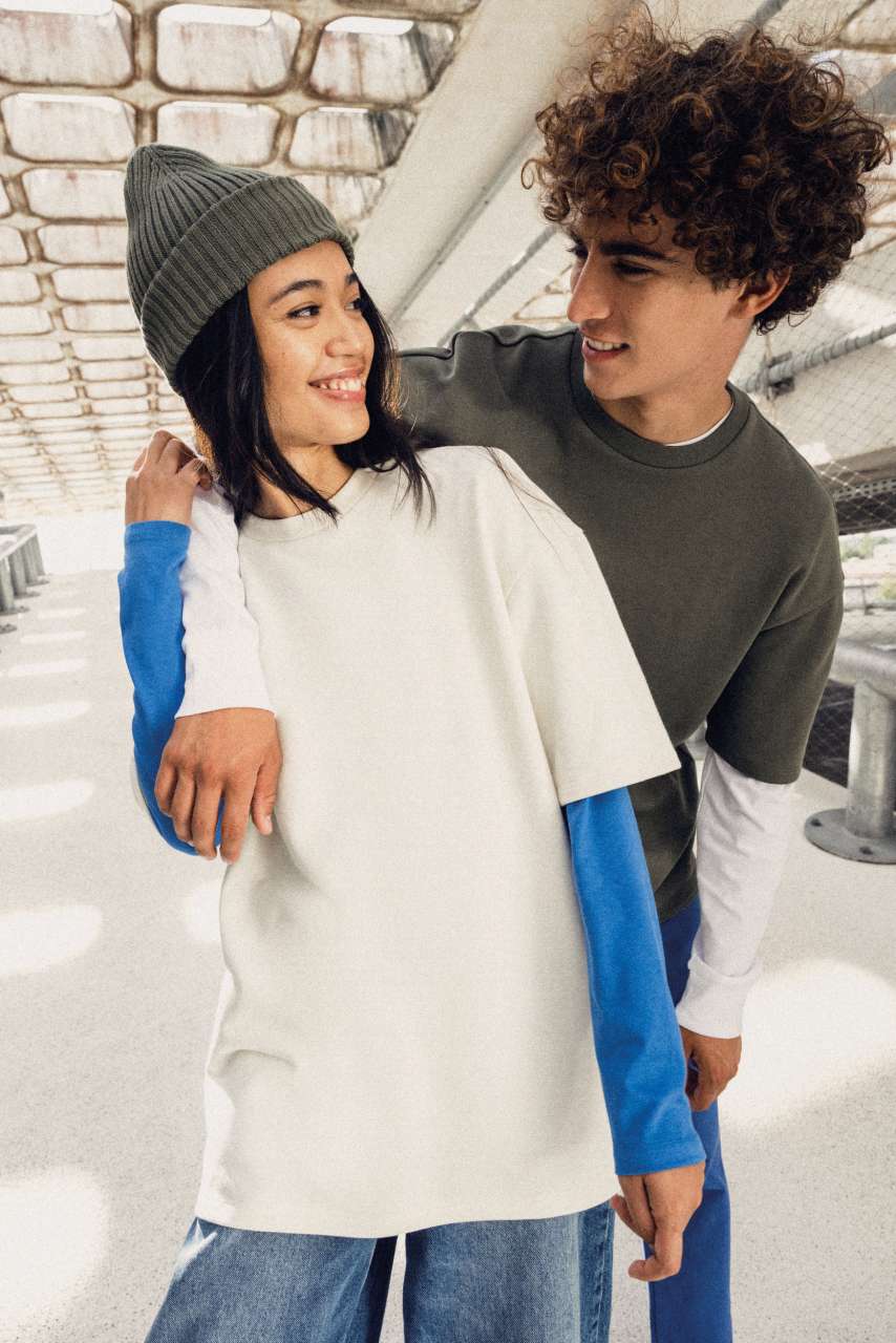 NS308 UNISEX ECO-FRIENDLY OVERSIZED FRENCH TERRY T-SHIRT – Obrázok 9