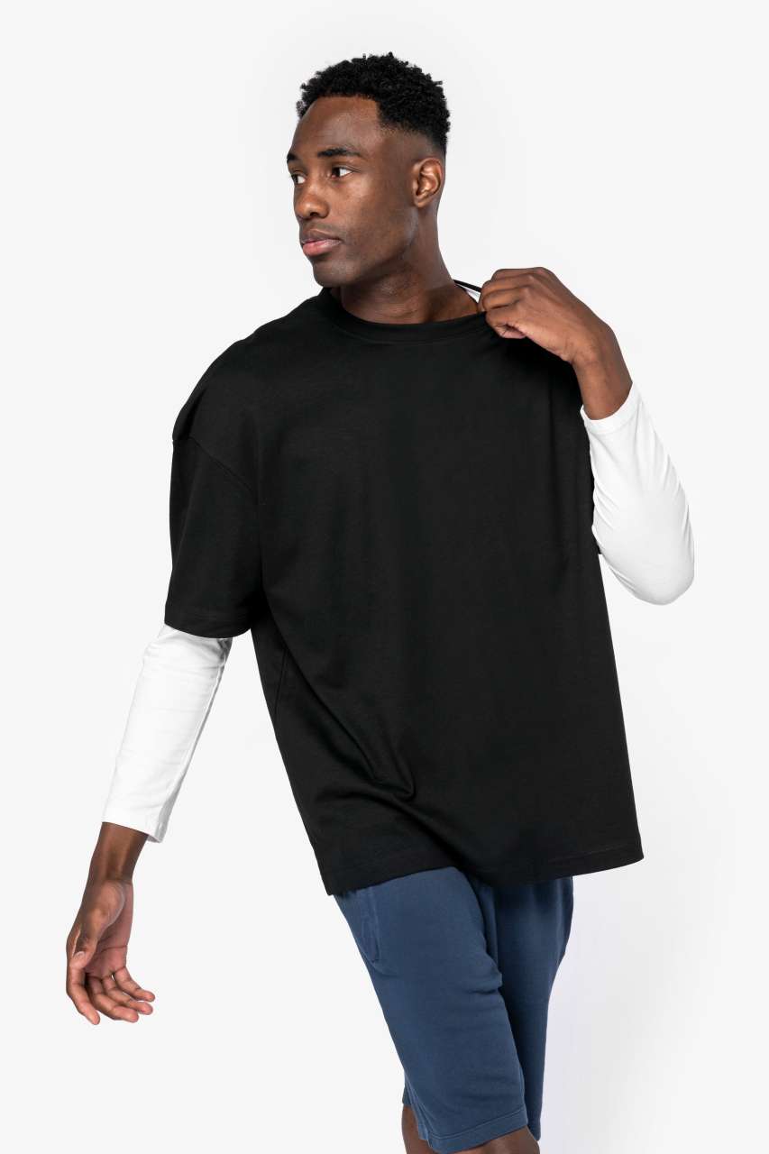 NS332 MEN'S OVERSIZED T-SHIRT – Obrázok 5