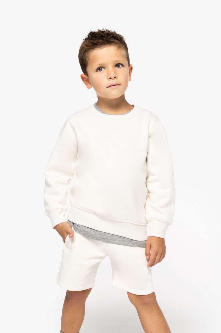 NS403 KIDS' ECO-FRIENDLY ROUND NECK SWEATSHIRT – Obrázok 2