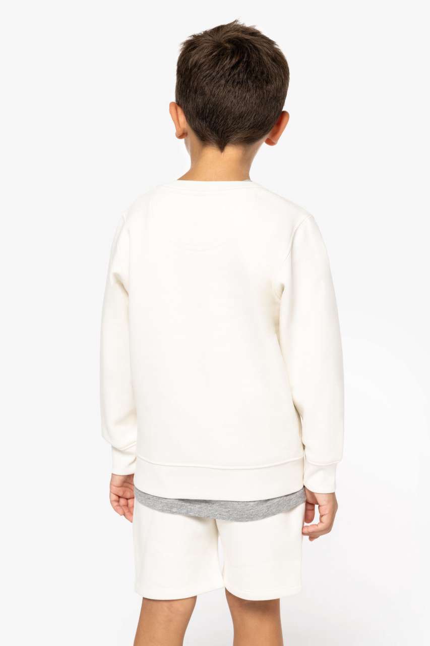 NS403 KIDS' ECO-FRIENDLY ROUND NECK SWEATSHIRT – Obrázok 3