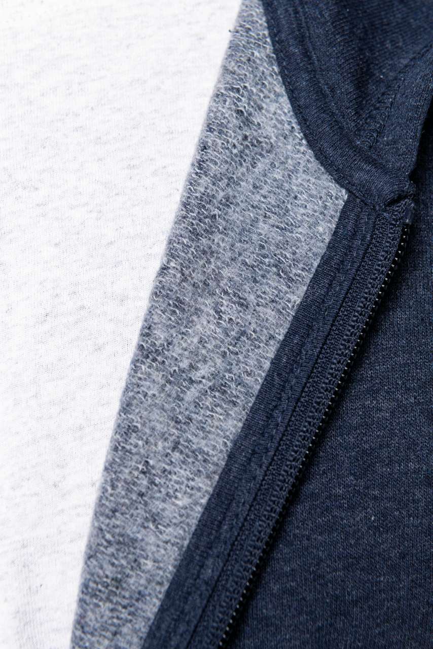 NS412 ECO-FRIENDLY UNISEX RECYCLED FULL ZIP HOODED SWEATSHIRT