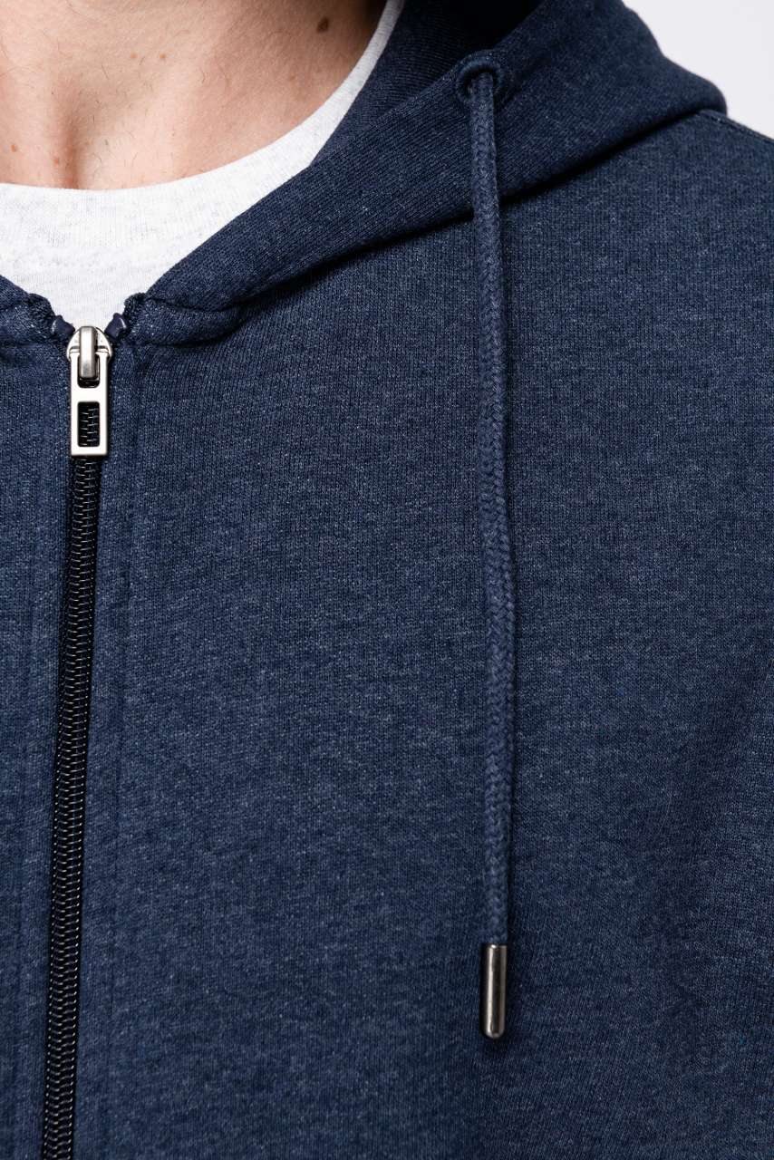 NS412 ECO-FRIENDLY UNISEX RECYCLED FULL ZIP HOODED SWEATSHIRT – Obrázok 5