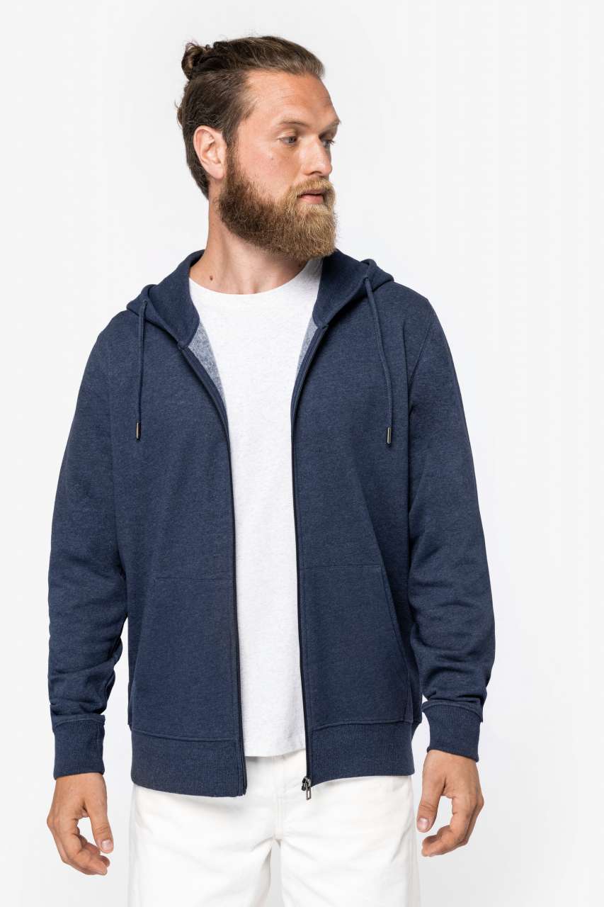 NS412 ECO-FRIENDLY UNISEX RECYCLED FULL ZIP HOODED SWEATSHIRT – Obrázok 11