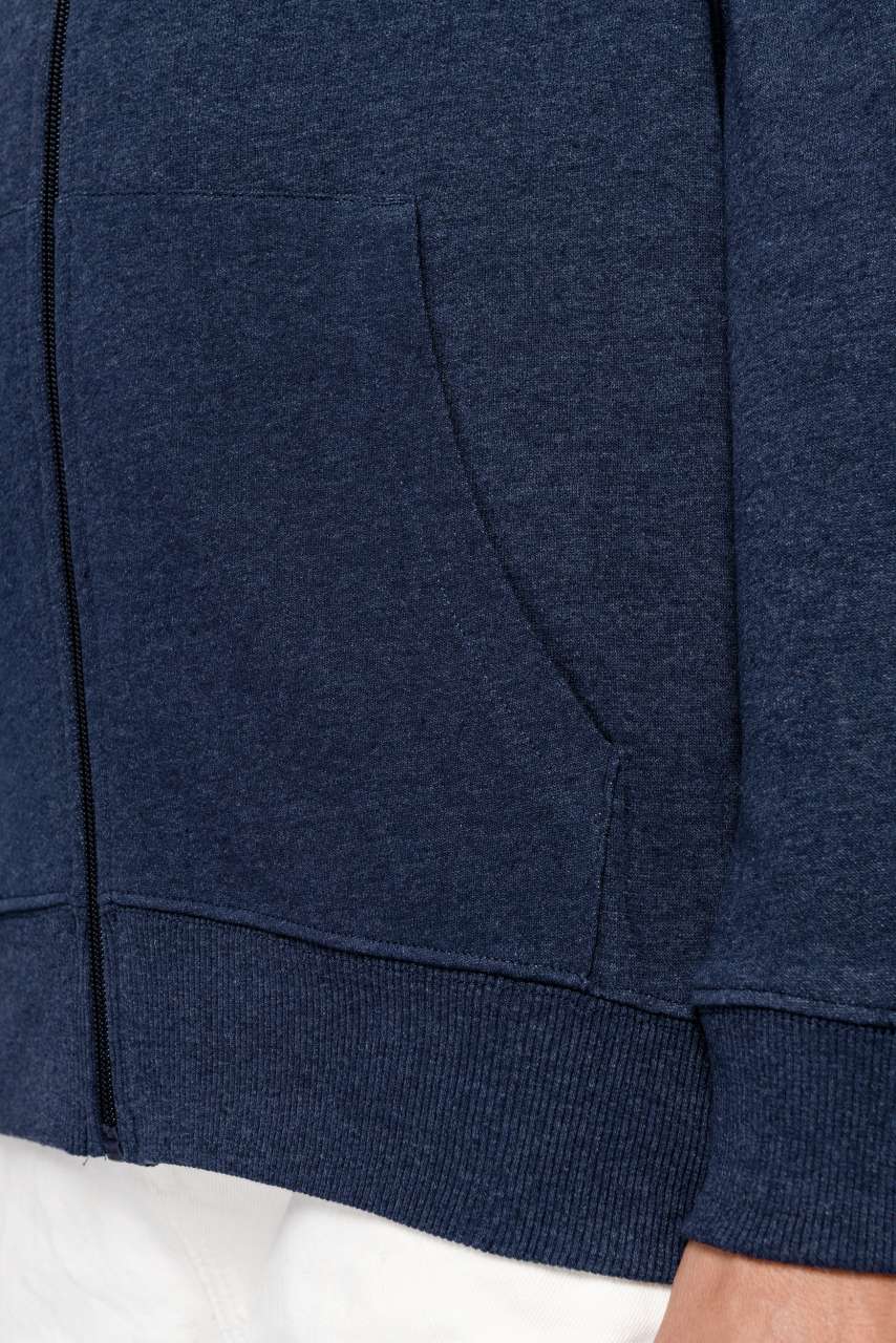 NS412 ECO-FRIENDLY UNISEX RECYCLED FULL ZIP HOODED SWEATSHIRT – Obrázok 12