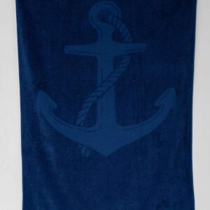 OLIMA „ANCHOR” JACQUARD BEACH TOWEL