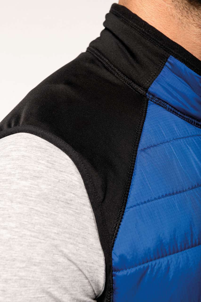 PA235 DUAL-FABRIC SLEEVELESS SPORTS JACKET – Obrázok 3