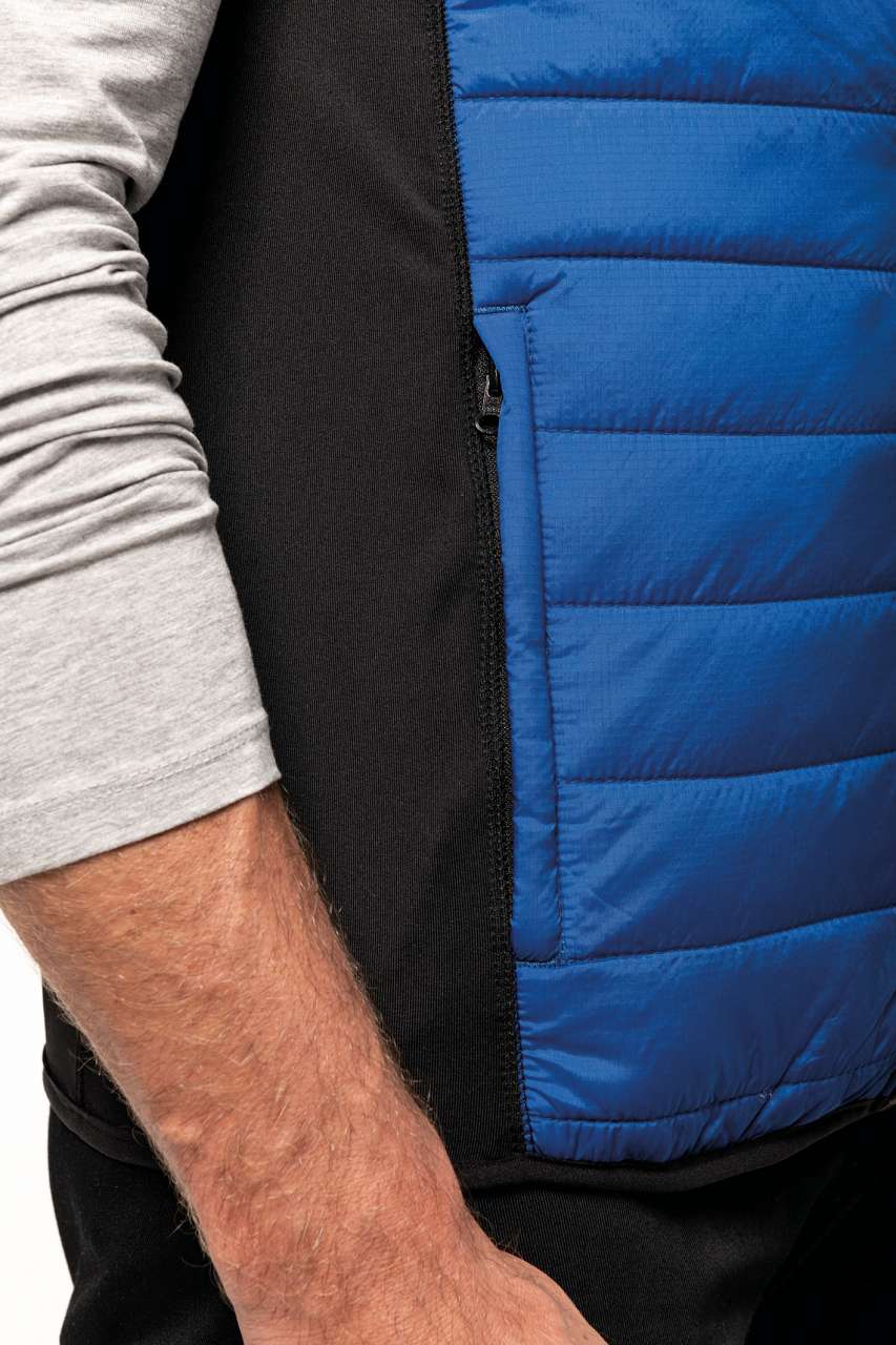 PA235 DUAL-FABRIC SLEEVELESS SPORTS JACKET – Obrázok 6
