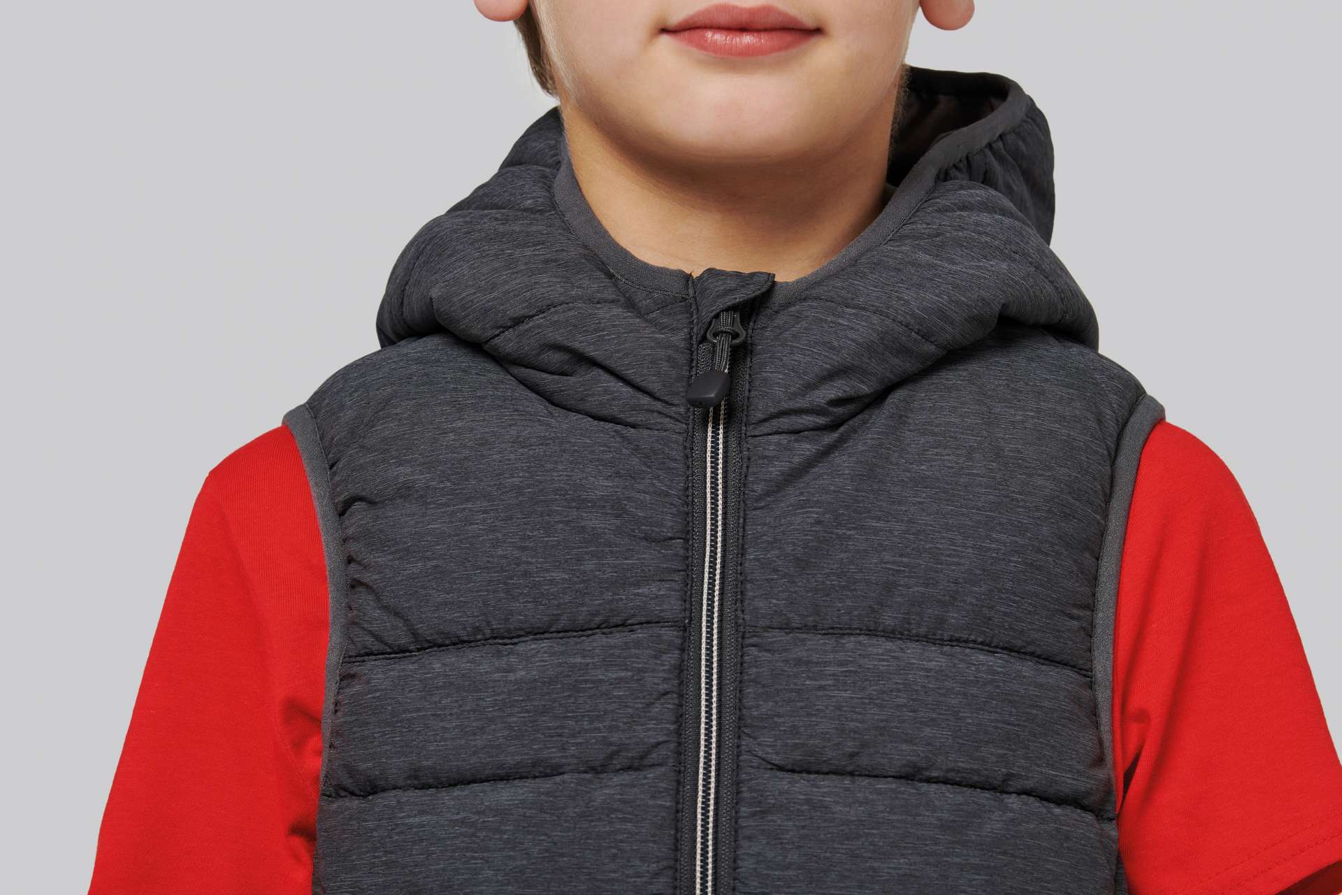 PA238 KID'S HOODED BODYWARMER – Obrázok 3