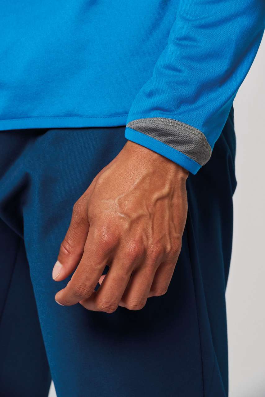 PA328 ADULTS' ZIP NECK TRAINING TOP – Obrázok 4