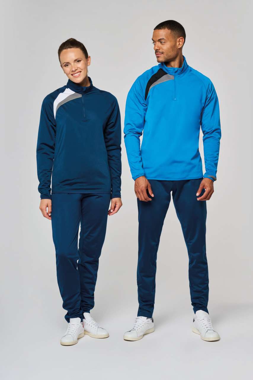 PA328 ADULTS' ZIP NECK TRAINING TOP – Obrázok 6
