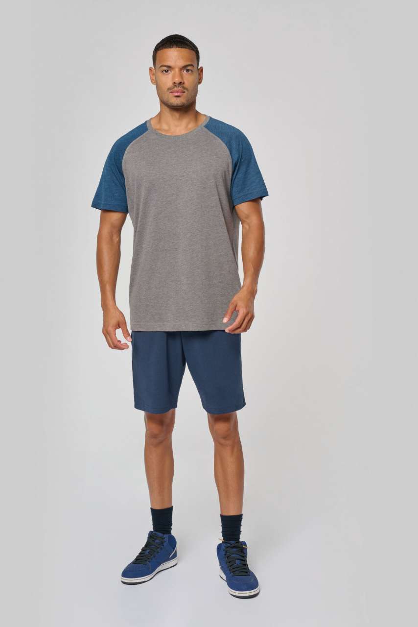 PA4010 ADULT TRIBLEND TWO-TONE SPORTS SHORT-SLEEVED T-SHIRT – Obrázok 4