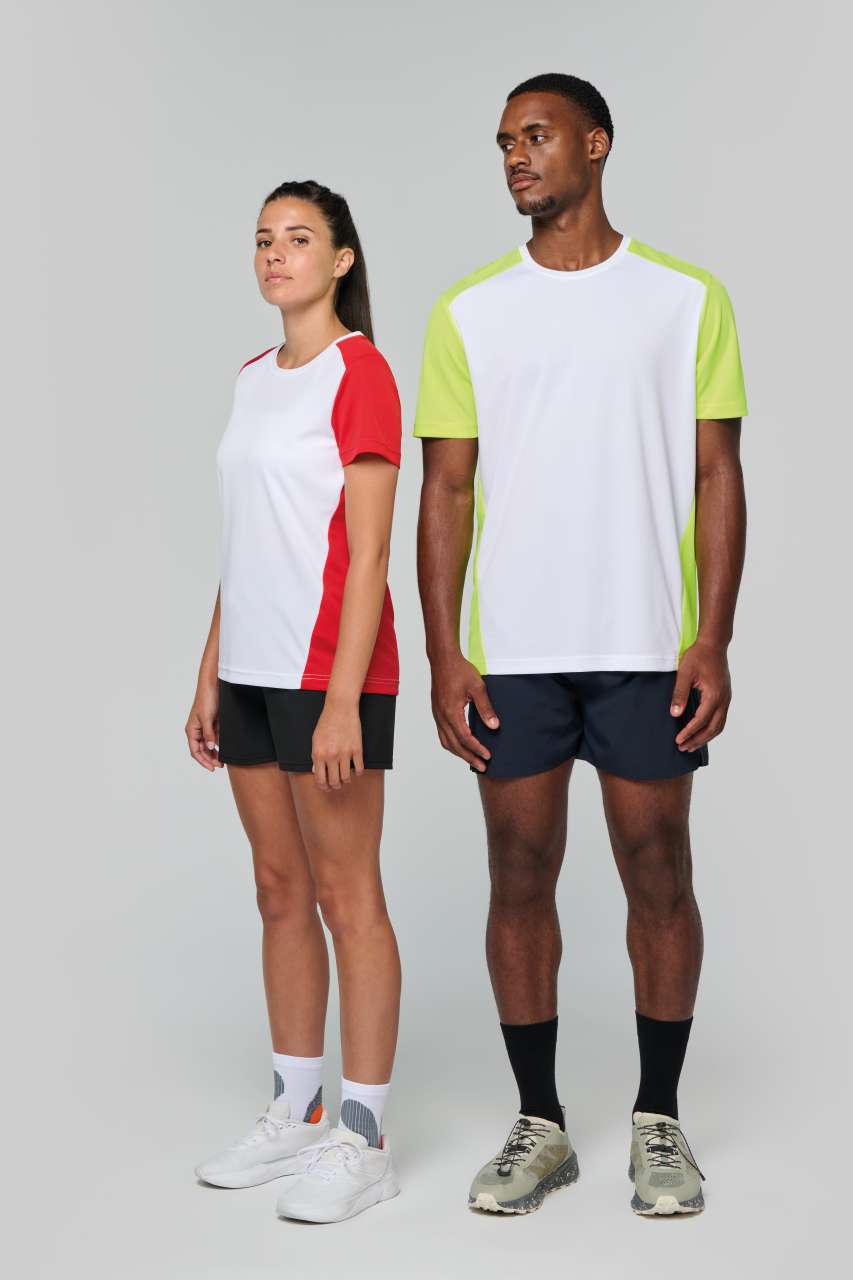 MEN'S ECO-FRIENDLY TWO-TONE SPORT T-SHIRT – Obrázok 3