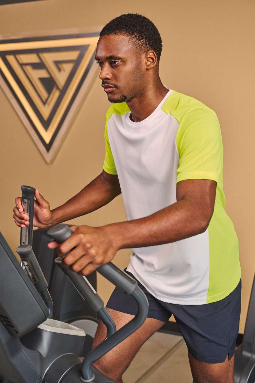 MEN'S ECO-FRIENDLY TWO-TONE SPORT T-SHIRT – Obrázok 5