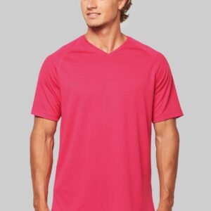 PA476 MEN’S V-NECK SHORT SLEEVE SPORTS T-SHIRT