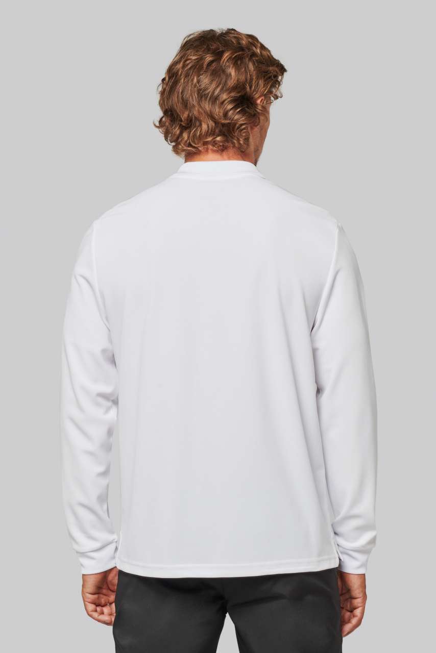 PA495 ADULT COOL PLUS® LONG-SLEEVED POLO SHIRT – Obrázok 2