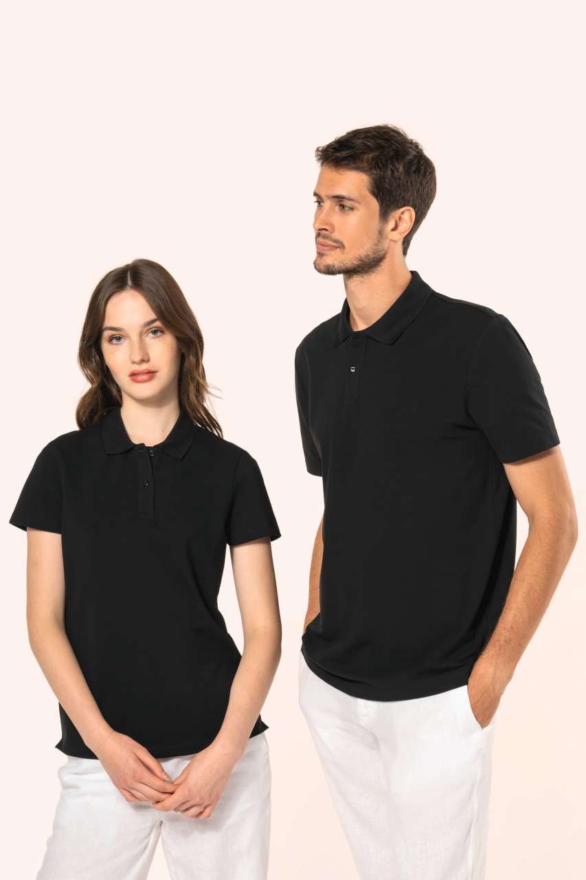 LADIES' SHORT-SLEEVED SUPIMA® POLO SHIRT – Obrázok 8