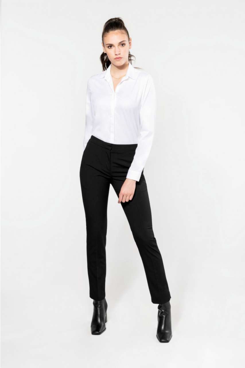 PK507 LADIES' LONG-SLEEVED TWILL SHIRT – Obrázok 10