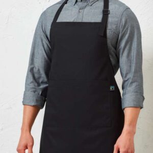 PR112 FAIRTRADE SUSTAINABLE BIB APRON