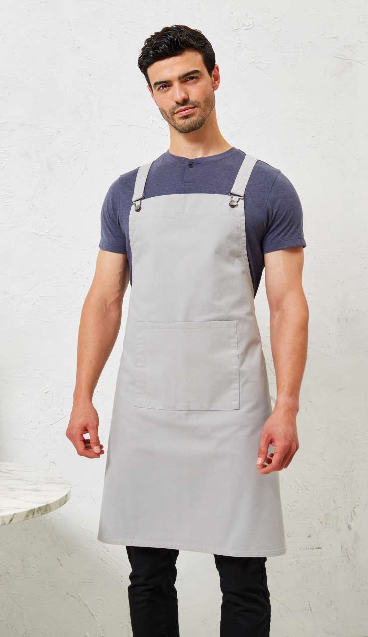 PR129 CROSS BACK ’BARISTA’ BIB APRON