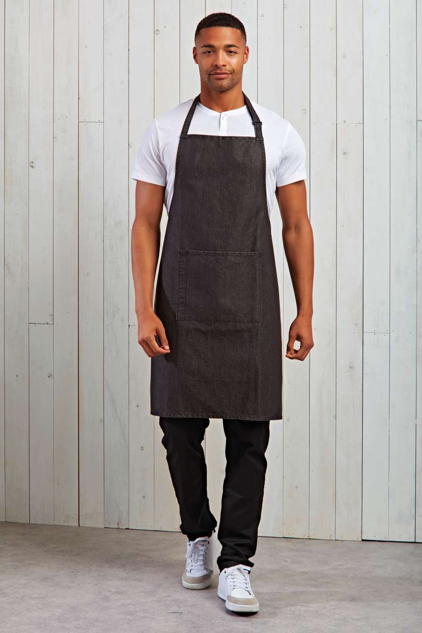 PR154 ‘COLOURS COLLECTION’ BIB APRON WITH POCKET