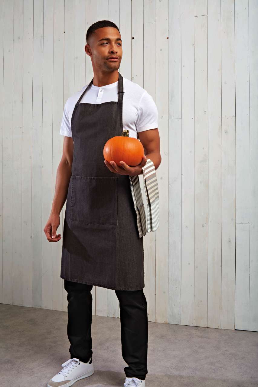 PR154 ‘COLOURS COLLECTION’ BIB APRON WITH POCKET – Obrázok 2