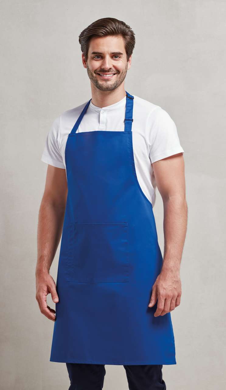 PR154 ‘COLOURS COLLECTION’ BIB APRON WITH POCKET – Obrázok 3