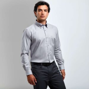 PR234 MEN’S LONG SLEEVE SIGNATURE OXFORD SHIRT