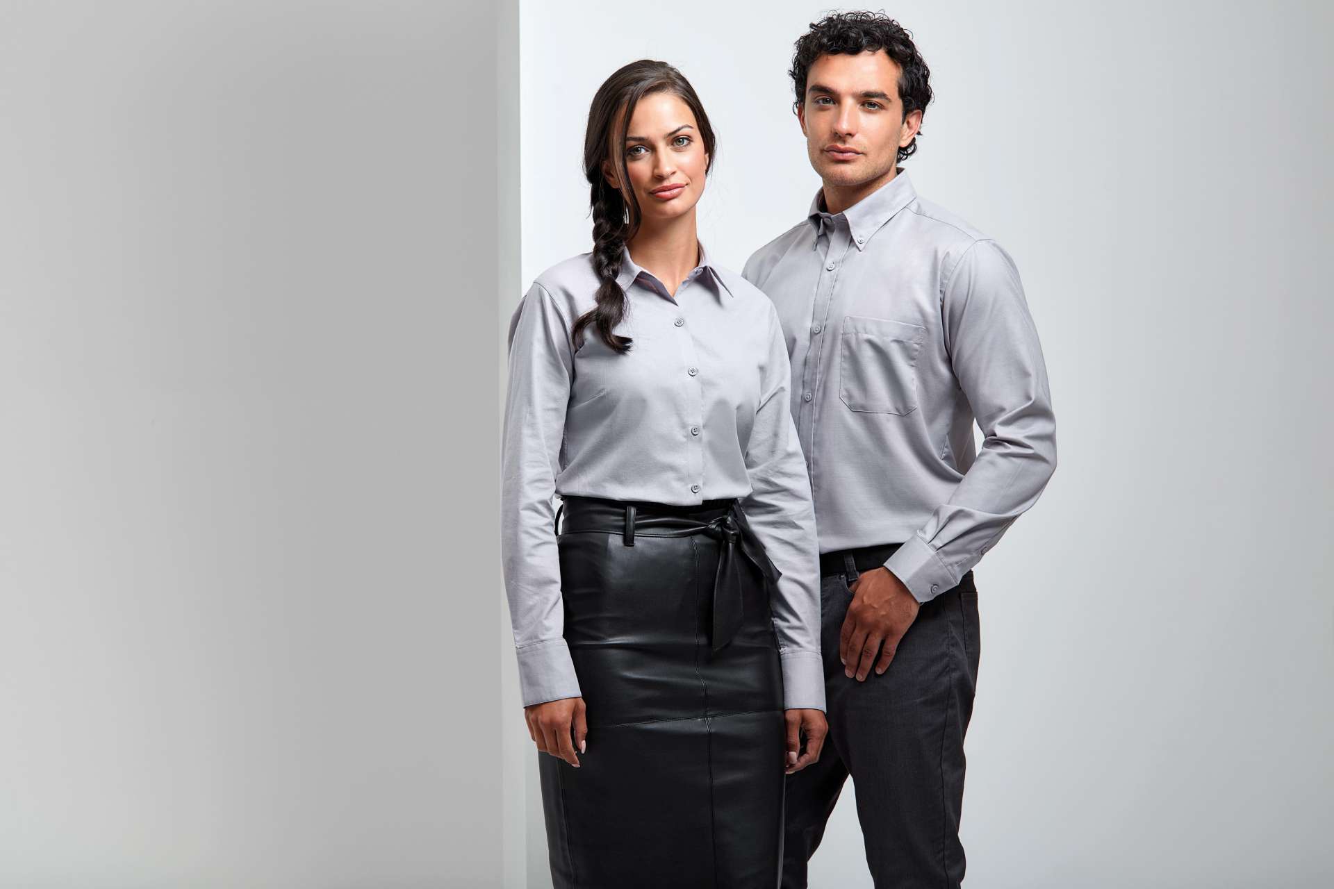 PR234 MEN’S LONG SLEEVE SIGNATURE OXFORD SHIRT – Obrázok 3
