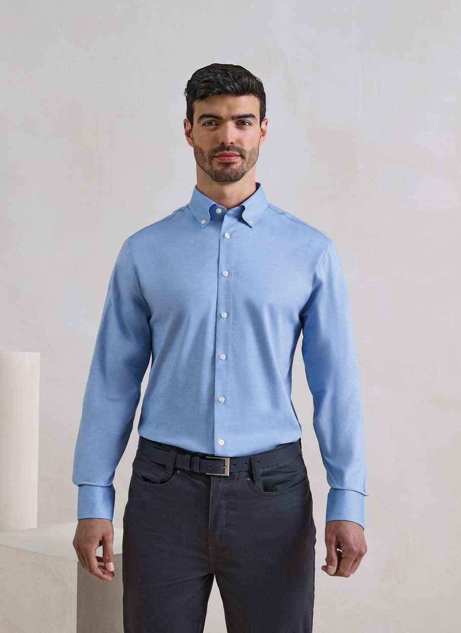 SUPREME’ OXFORD MEN’S LONG SLEEVE SHIRT – Obrázok 4