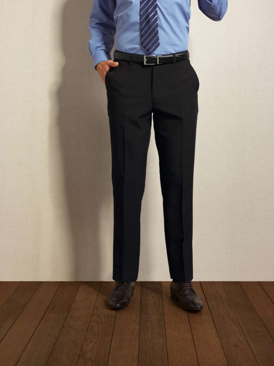 PR526 MEN’S TAILORED POLYESTER TROUSERS – Obrázok 2