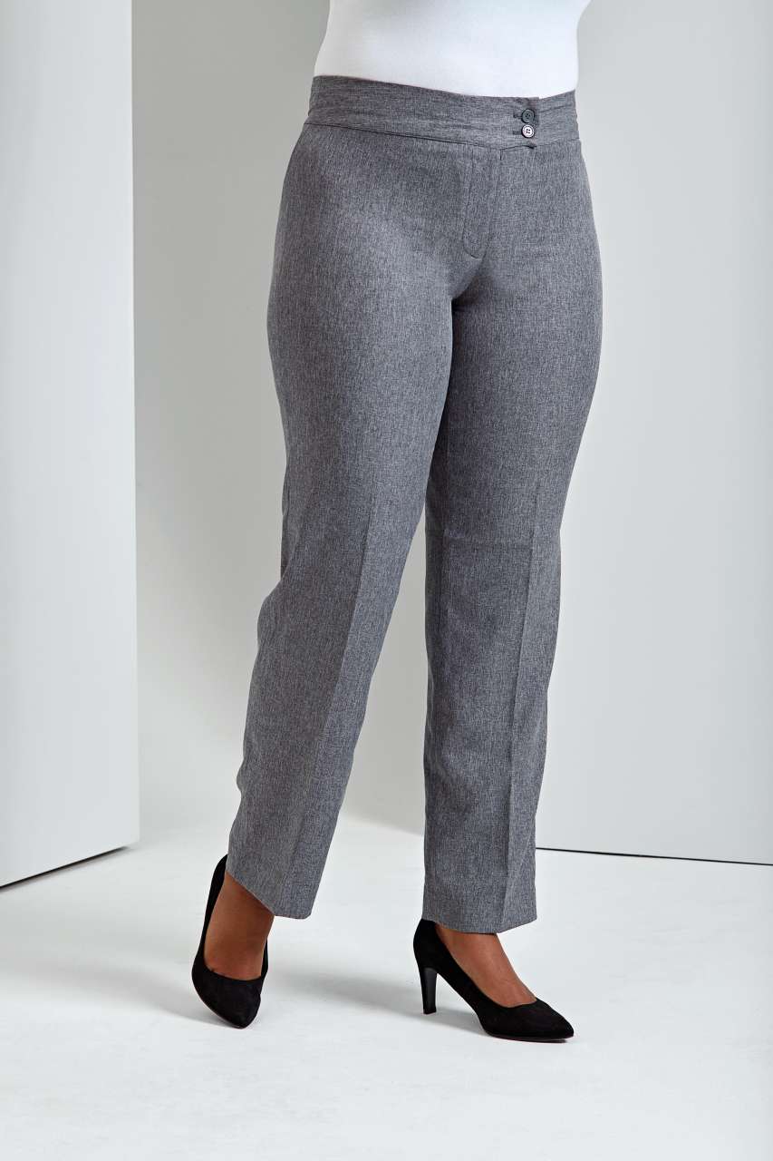 PR536 LADIES' 'IRIS' STRAIGHT LEG TROUSERS – Obrázok 5