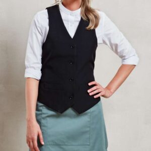 PR623 WOMEN'S LINED POLYESTER WAISTCOAT