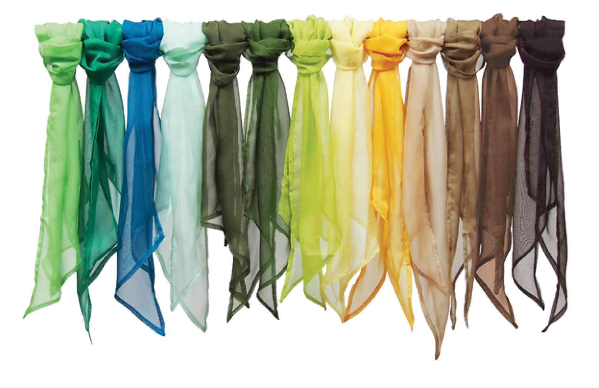 PR740 'COLOURS COLLECTION' PLAIN CHIFFON SCARF – Obrázok 5