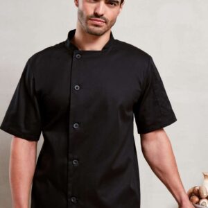PR900 'ESSENTIAL' SHORT SLEEVE CHEF'S JACKET