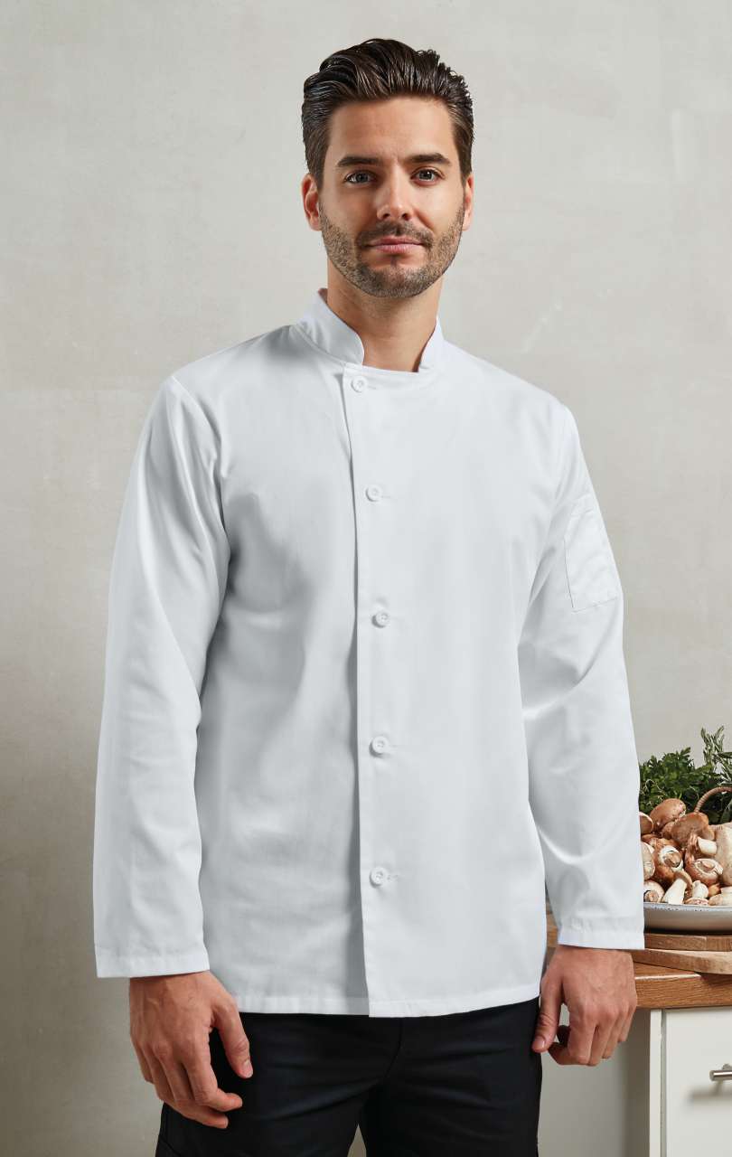 PR901 'ESSENTIAL' LONG SLEEVE CHEF'S JACKET