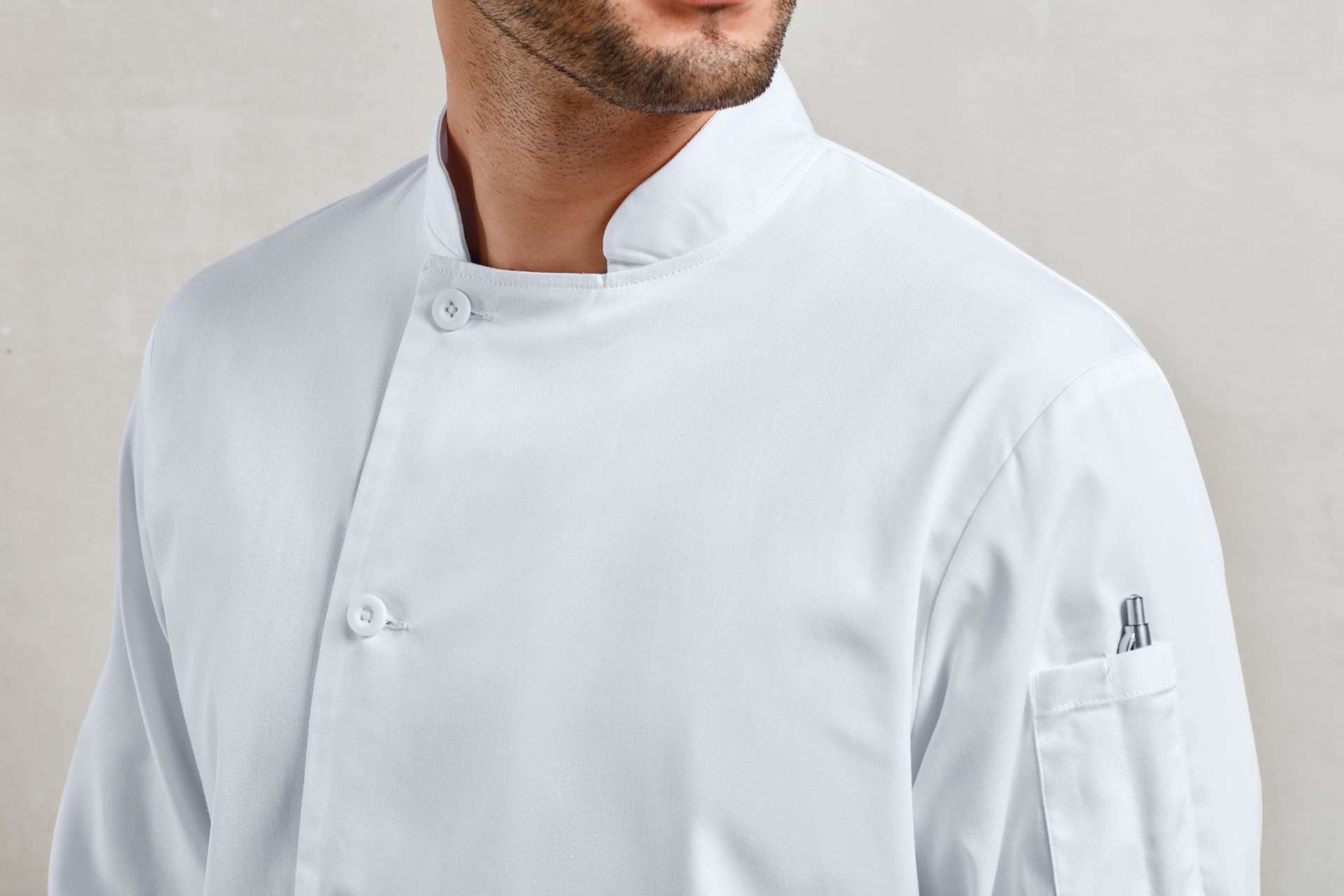 PR901 'ESSENTIAL' LONG SLEEVE CHEF'S JACKET – Obrázok 2