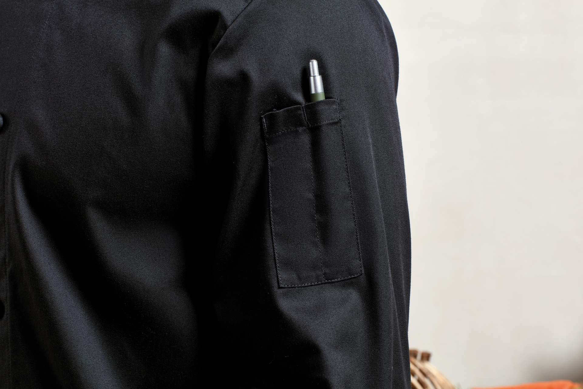 PR903 CHEF'S LONG SLEEVE COOLCHECKER® JACKET WITH MESH BACK PANEL – Obrázok 4