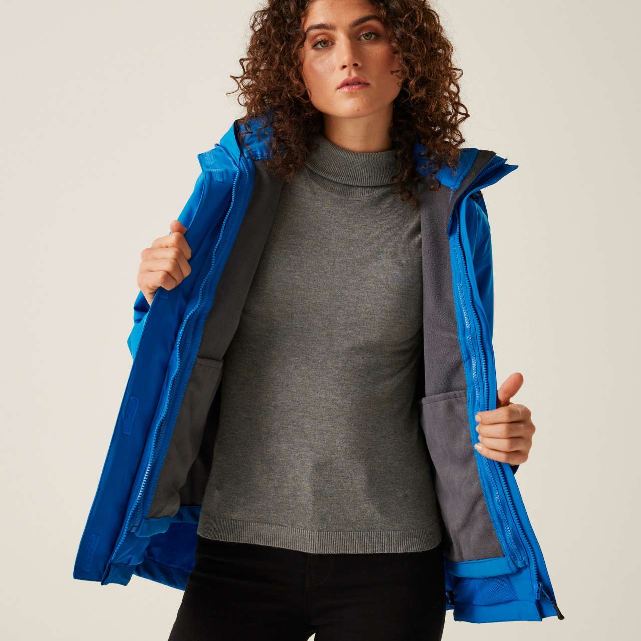 KINGSLEY - WOMEN'S STRETCH 3-IN-1 JACKET – Obrázok 6