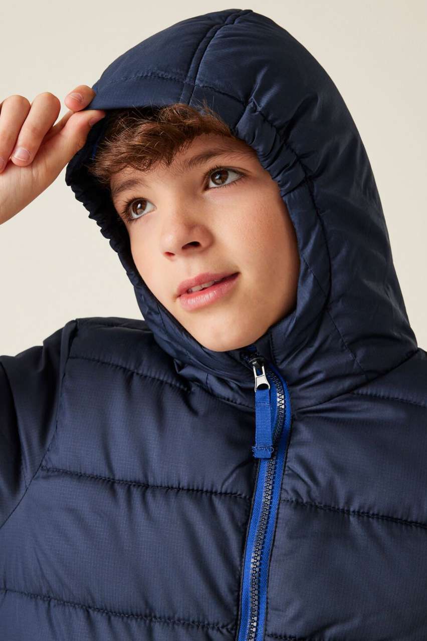 JUNIOR SCHOLAR THERMAL HOODED JACKET – Obrázok 4