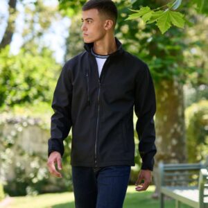 RETRA610 ABLAZE 3 LAYER PRINTABLE SOFTSHELL JACKET