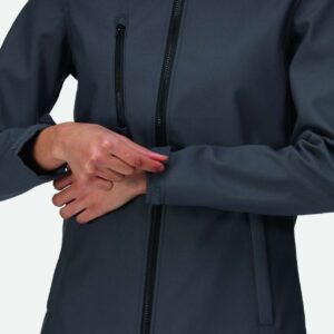 RETRA613 WOMEN'S ABLAZE 3 LAYER PRINTABLE SOFTSHELL JACKET