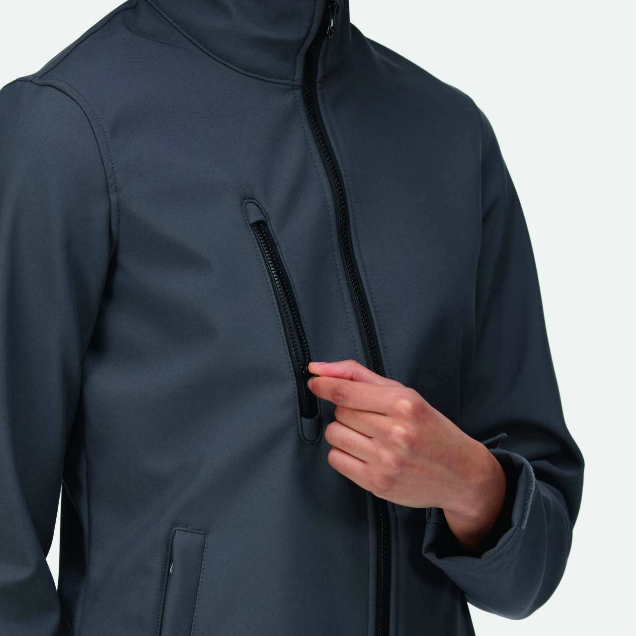 RETRA613 WOMEN'S ABLAZE 3 LAYER PRINTABLE SOFTSHELL JACKET – Obrázok 6