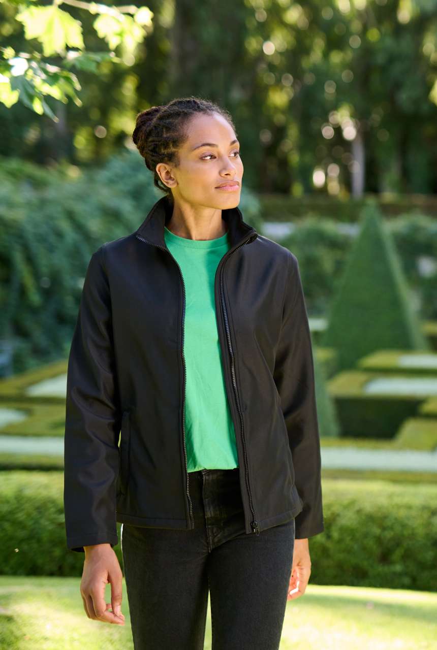 RETRA629 ABLAZE WOMEN'S PRINTABLE SOFTSHELL