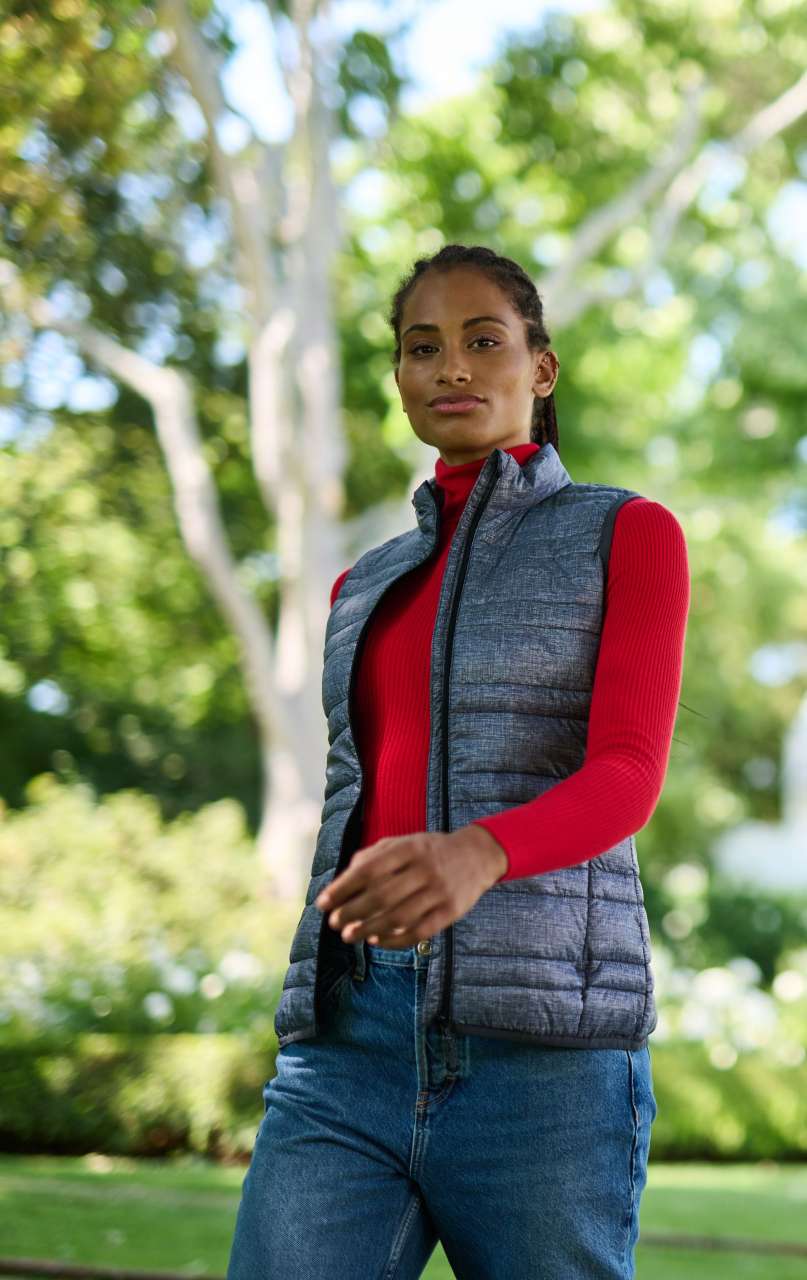 RETRA857 WOMEN'S FIREDOWN DOWN-TOUCH INSULATED BODYWARMER