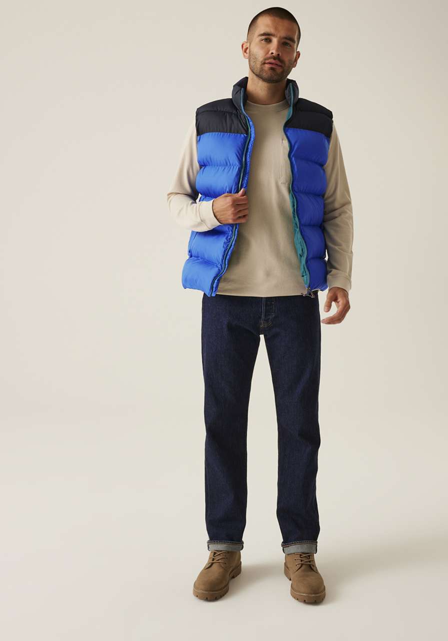 VINTAGE PUFFER VEST – Obrázok 3